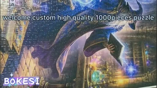 προσαρμοσμένο παζλ υψηλής ποιότητας 1000 τεμαχίων