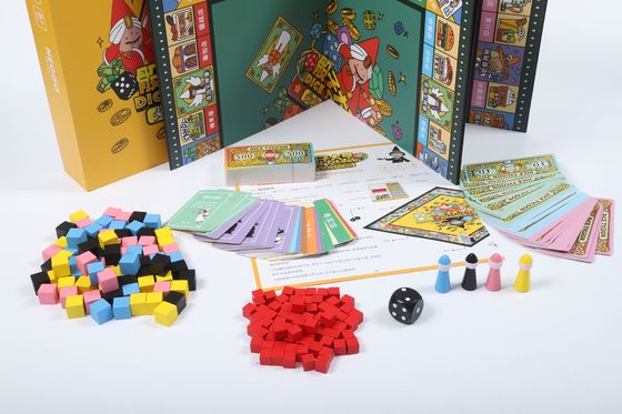 Καλή τιμή. CMYK Τυπωτά επιτραπέζια παιχνίδια Custom Logo για ψυχαγωγία σε απευθείας σύνδεση