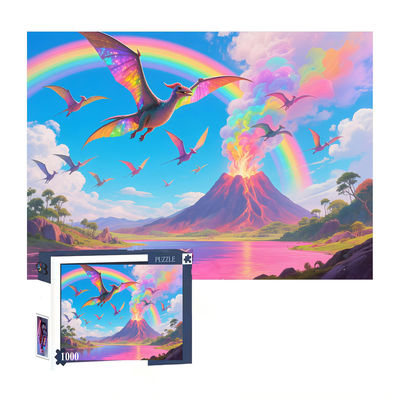 Καλή τιμή. 1000 κομμάτια Τυπωμένο Γρίφο για Εκπαιδευτικό Παιχνίδι σε απευθείας σύνδεση